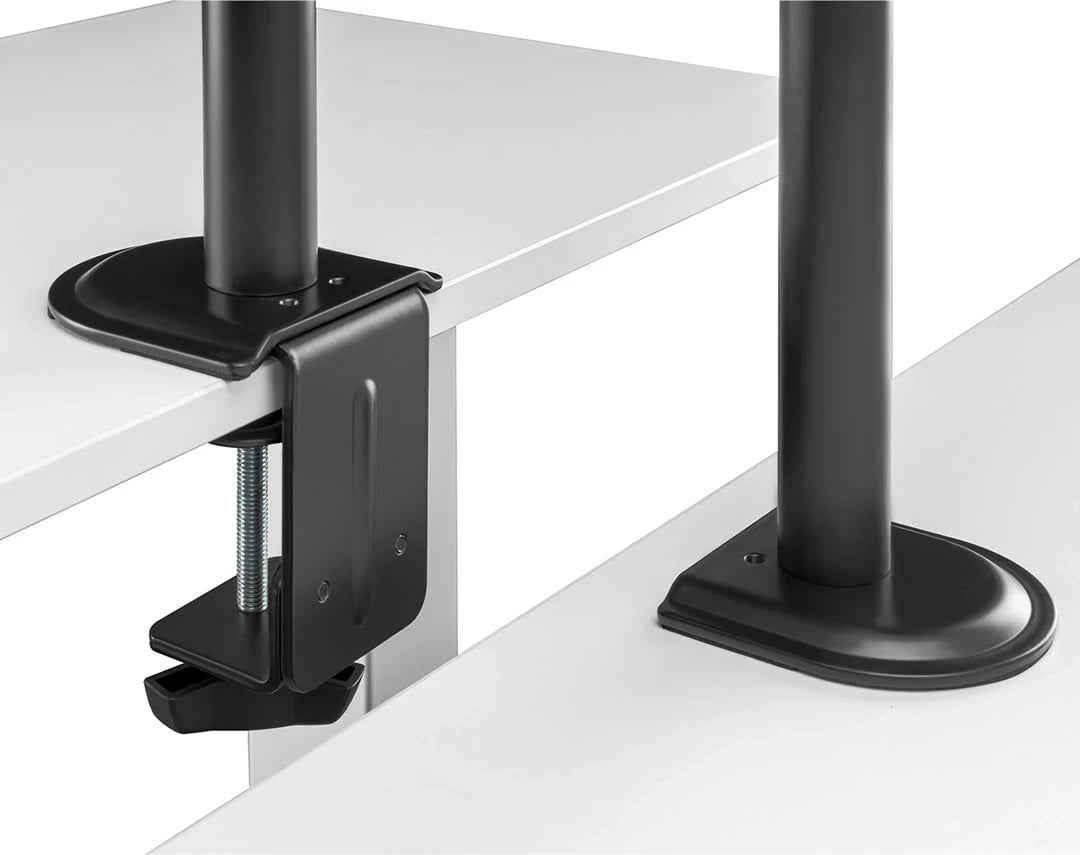Mbajtëse tavoline për monitor Maclean MC-753N, krah i vetëm, 17-32", VESA 75x75/100x100, e zezë