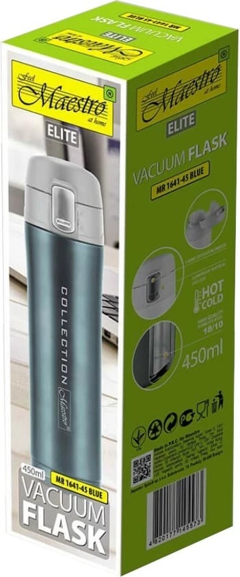 Gotë termike Feel-Maestro MR-1641-45, 450 ml, Blu Gotë termike Feel-Maestro MR-1641-45, 450 ml, Blu