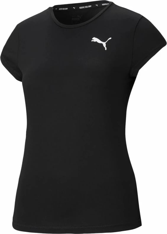 Maica sportive për femra Puma, e zezë