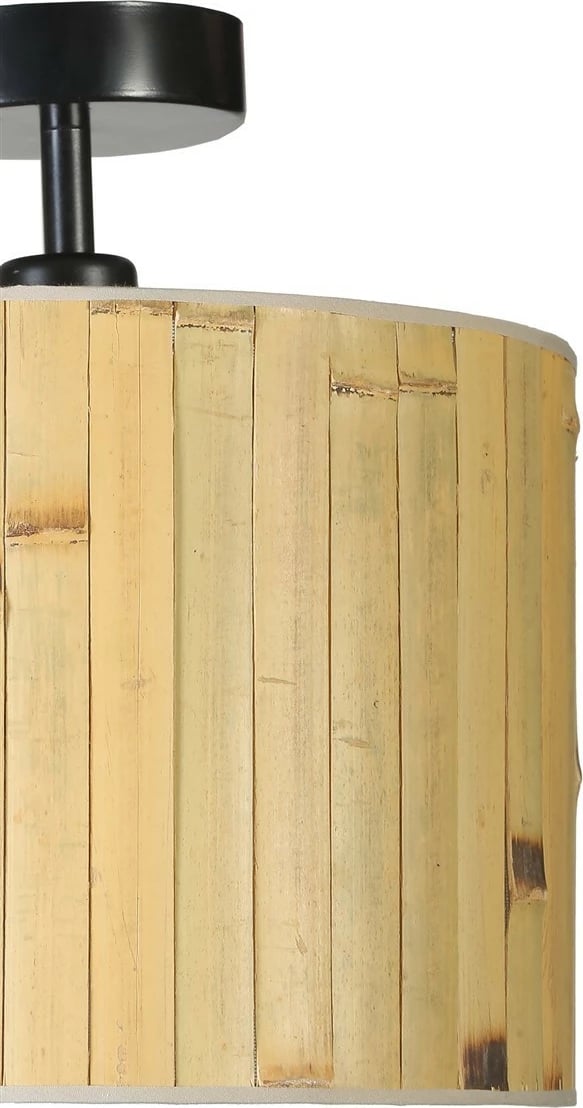 Llambë tavani Opviq, bambu, ngjyrë lisi dhe e zezë, 8850-3 Llambë tavani Opviq, bambu, ngjyrë lisi dhe e zezë, 8850-3