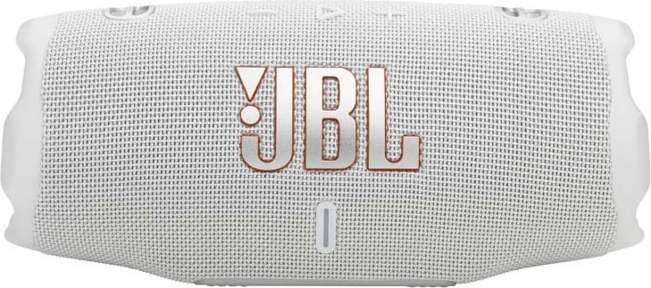 Altoparlant portativ stereo JBL Charge 6 JBLCHARGE6WHT, AI Sound Boost, deri 28 orë dëgjim, Auracast, e bardhë