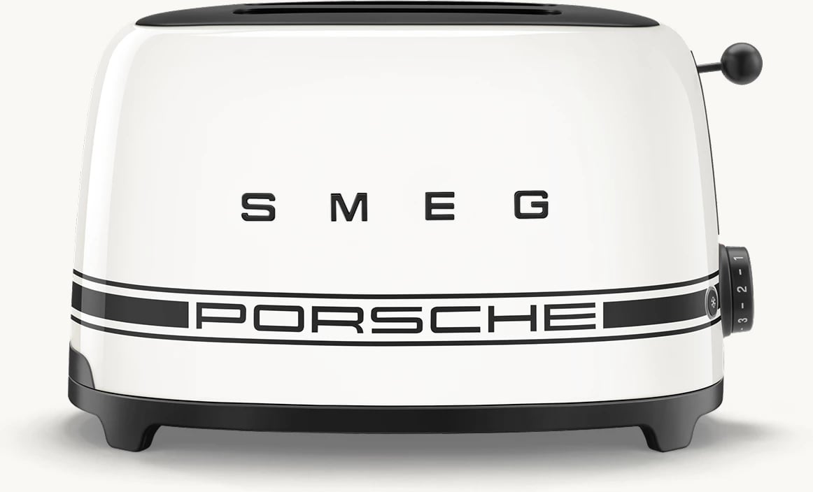 Thekëse buke SMEG X Porche TSF01PCWEU, e bardhë