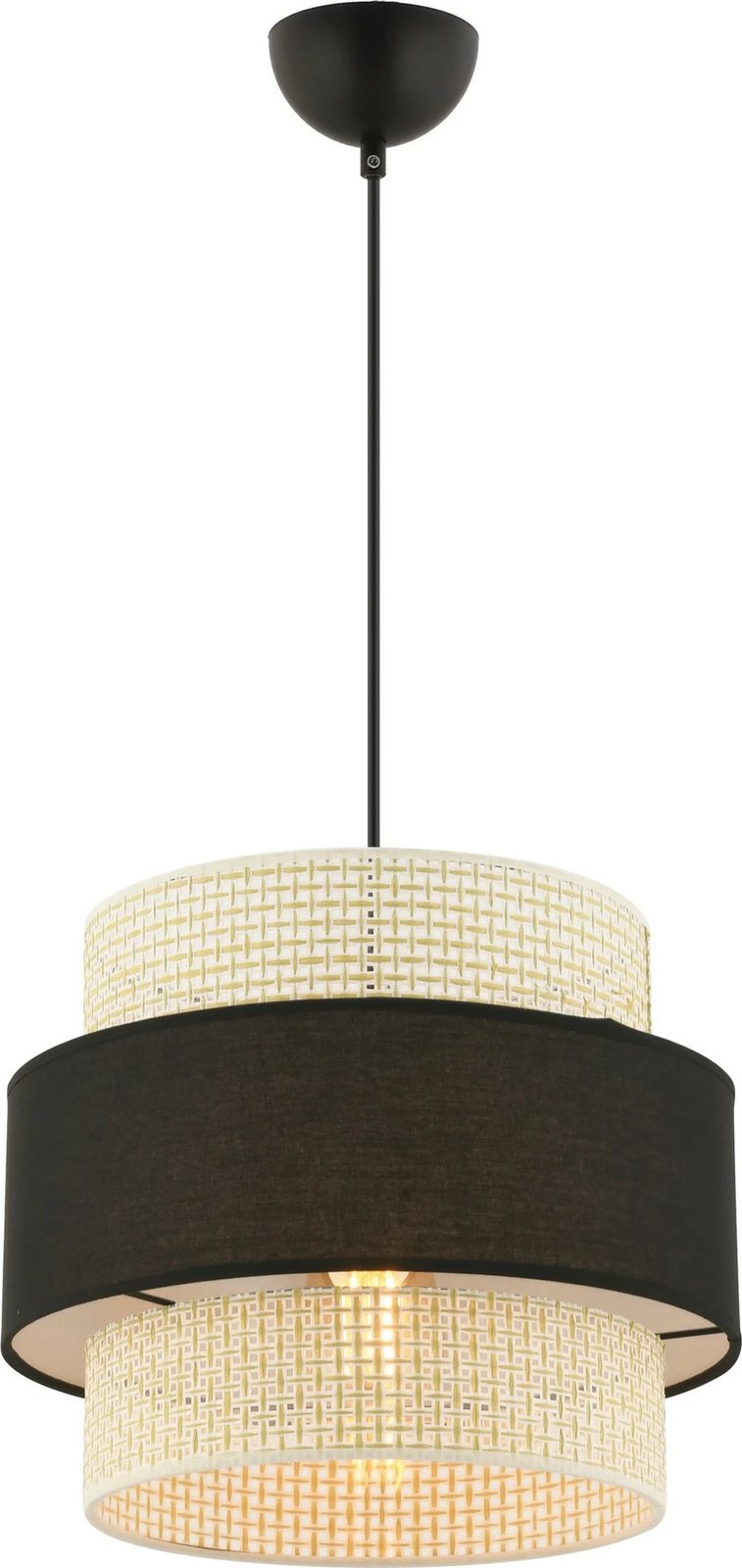 Llambë tavani Opviq, Cascade, krem dhe e zezë Llambë tavani Opviq, Cascade, krem dhe e zezë