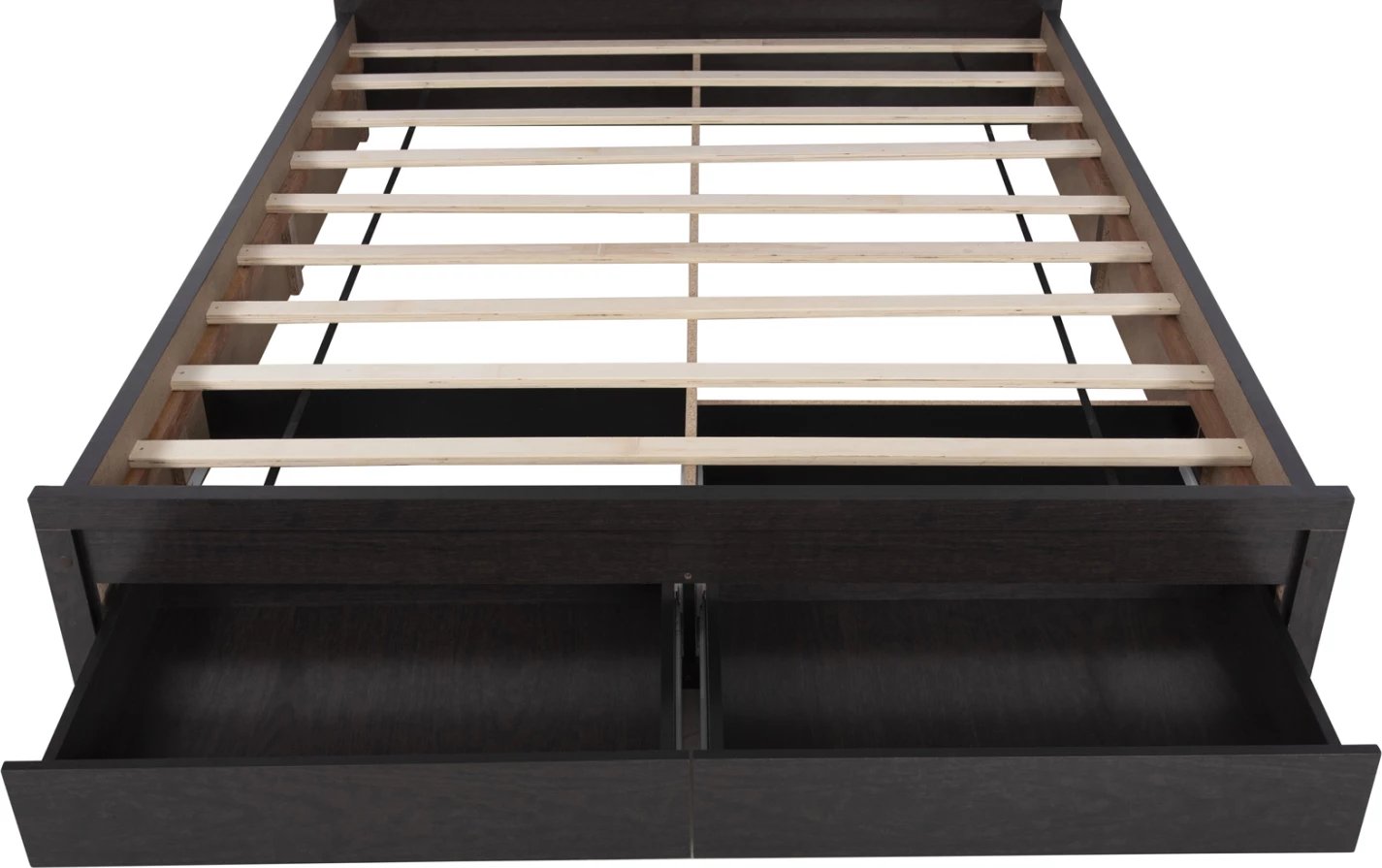 Krevat CAPRI FH312.11 me 2 sirtarë melamine, ngjyrë wenge, për dyshek 150x200 cm