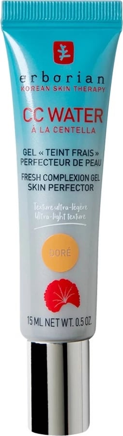 CC gel për fytyrë Erborian CC Water për femra Dore 15ml