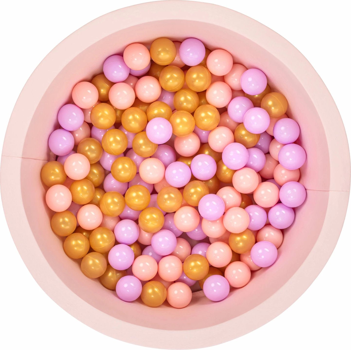 Pishinë me topa për fëmijë, ngjyrë rozë, Bubble Pops v5