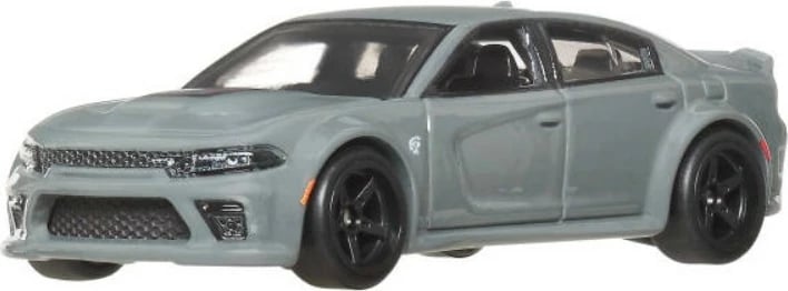 Makine lodër Hot Wheels Fast & Furious Dodge Charger Hellcat, 1:64, Gri