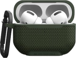 Mbështjellës UAG Metropolis për AirPods Pro, Ballistic ARMR, me karabiner, Jeshil