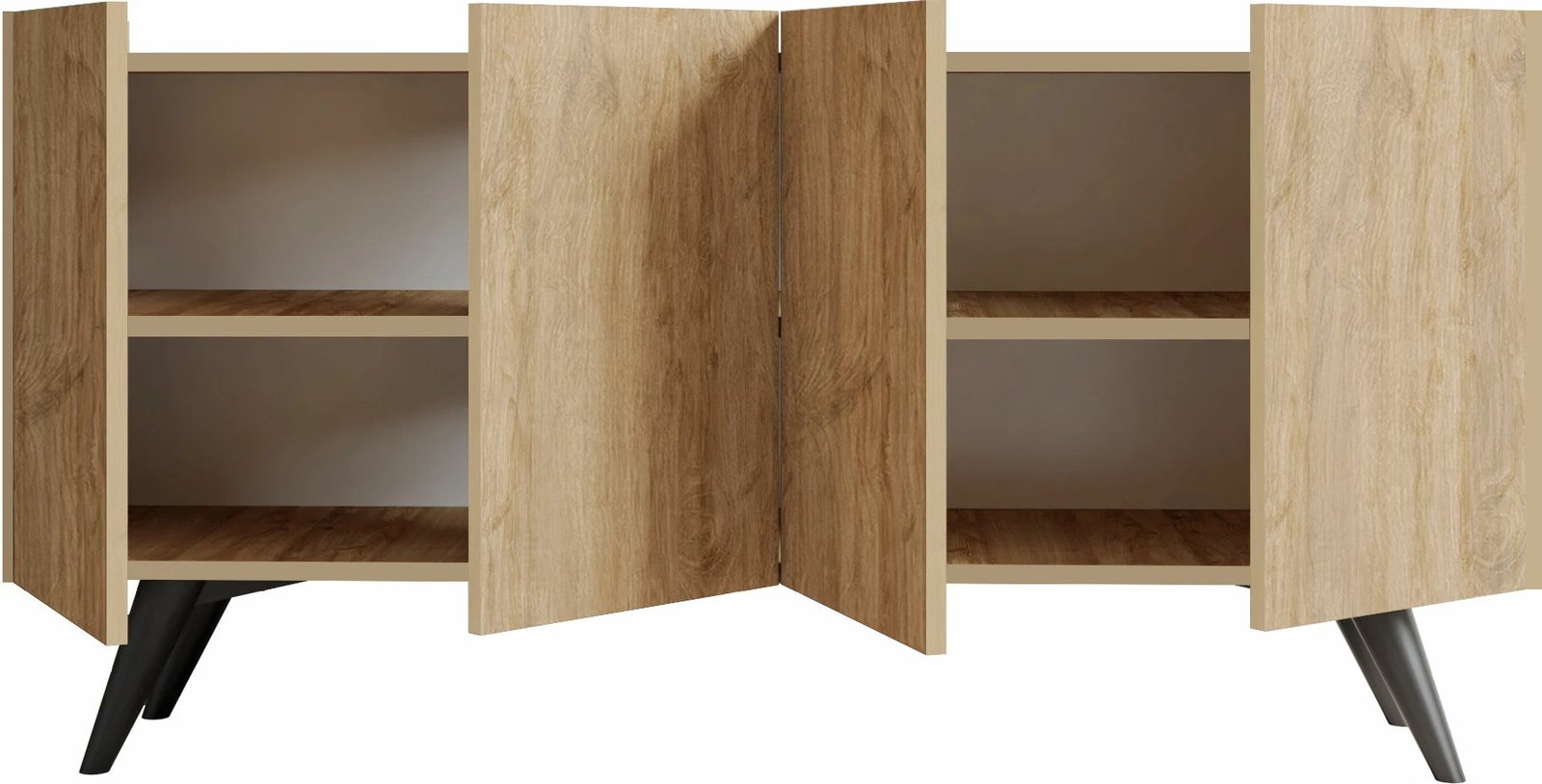 Konsolë Hanah Home, Pekin, ngjyrë lisi