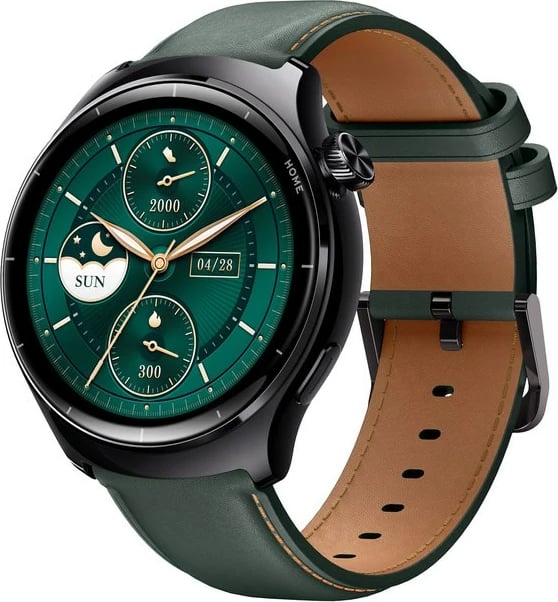 Smartwatch Mibro Lite 3 Pro, 64 MB RAM, 64 MB memorje, AMOLED, i zi me rrip të gjelbër