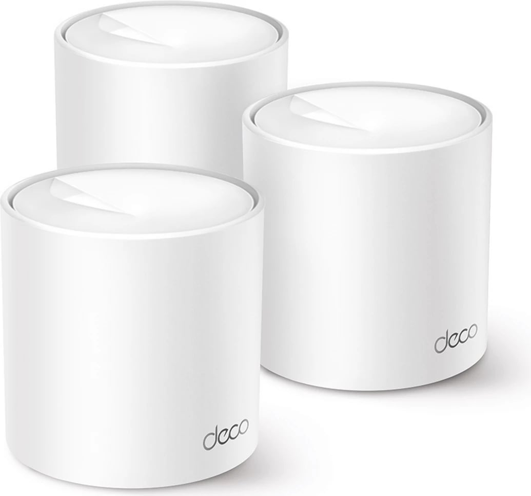 Sistem mesh Wi‑Fi, TP-Link Deco X10, 3-pack, e bardhë