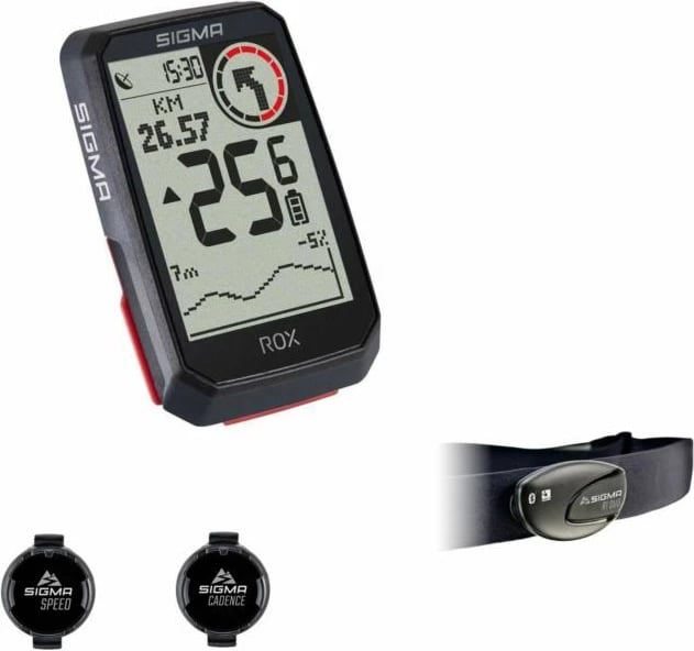 Kompjuter biçiklete Sigma për meshkuj, i zi