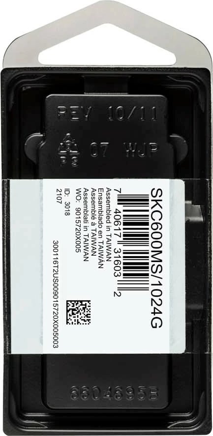 SSD Kingston KC600, 1024GB, mSATA, Blu