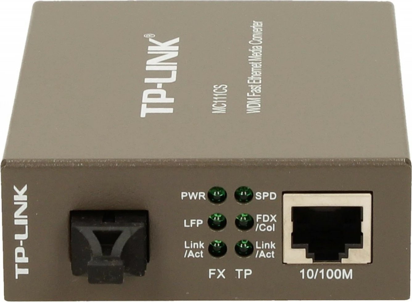 Media konvertues TP-LINK MC111CS, 10/100 Mbps, WDM, SC