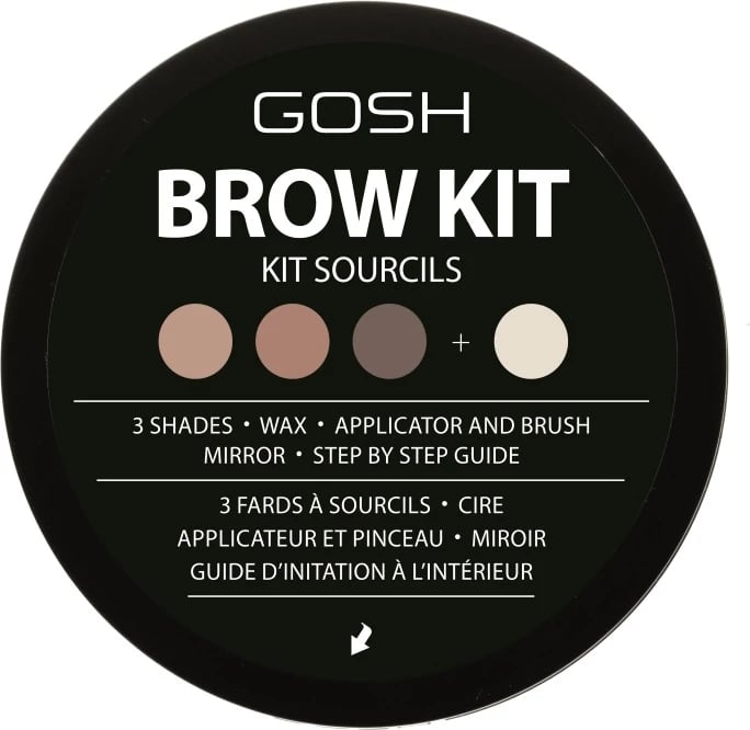 Set për stilim vetullash Gosh Brow Kit 001, 1 copë Set për stilim vetullash Gosh Brow Kit 001, 1 copë