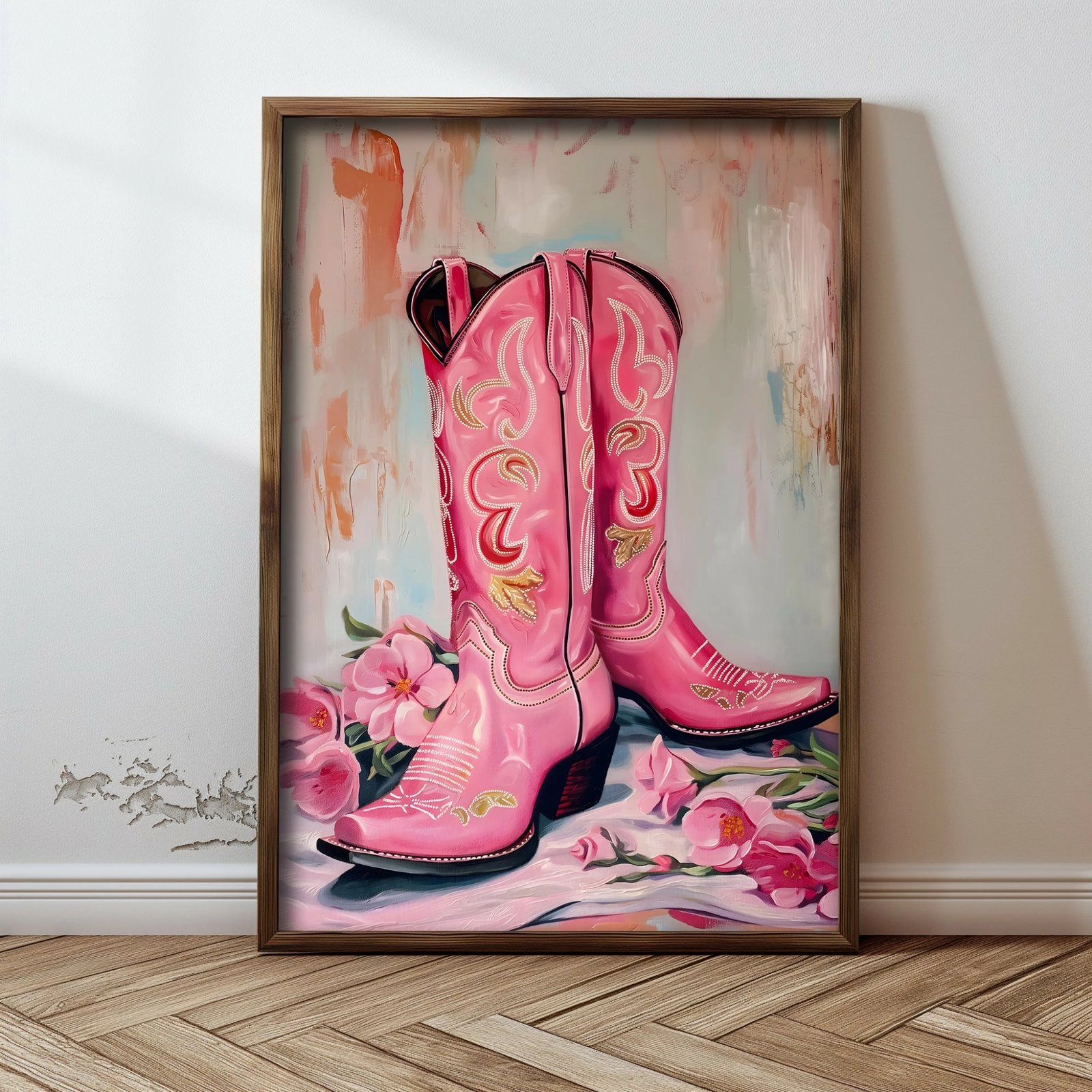 Pikturë dekorative me kornizë, MDF, Wallity, GE083-L