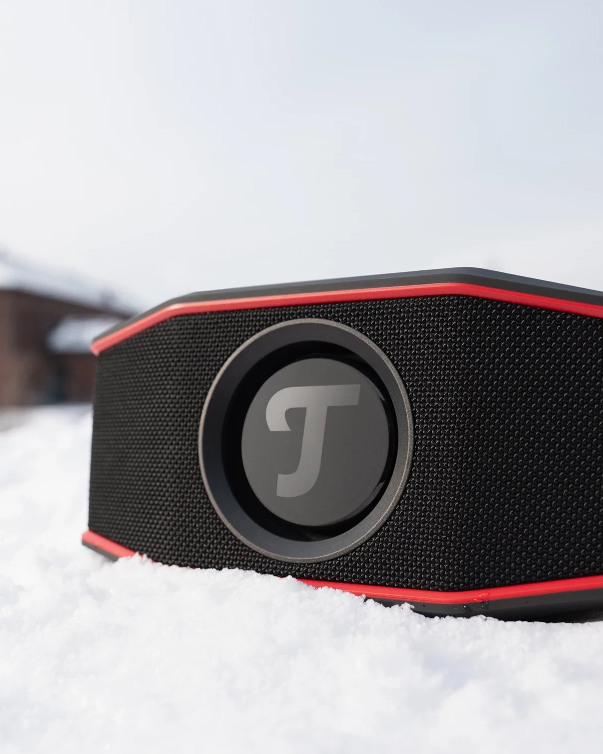 Altoparlant Bluetooth Teufel ROCKSTER GO 2, wireless, zi kuqe
