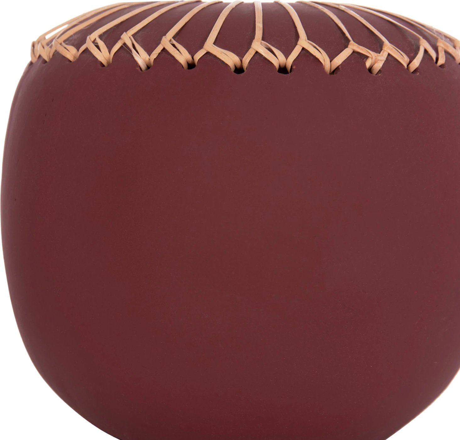 Vazo dekorative tavoline Lennox, terrakotë, e kuqe e errët, FH4675.06L, 22x20cm Vazo dekorative tavoline Lennox, terrakotë, e kuqe e errët, FH4675.06L, 22x20cm