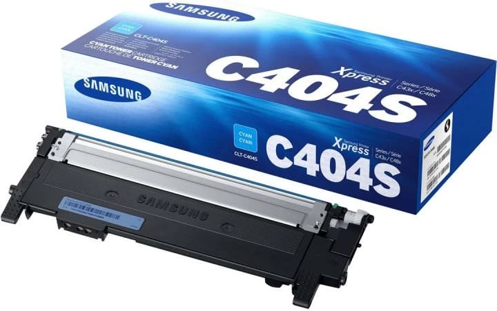 Toner, Samsung, CLT-C404S (CLTC404S), rendiment 1000 faqe, cyan