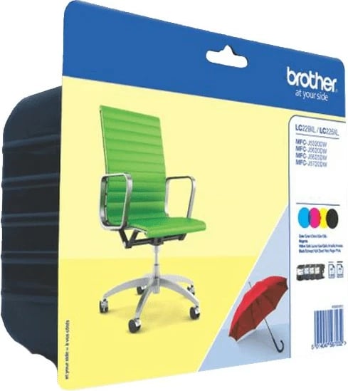 Toner Brother LC-229XLVALBPDR multipack, cyan/magenta/verdhe/zi