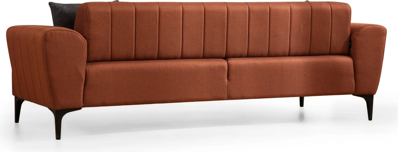 Divan-krevat treshe, ngjyrë e kuqe tjegulle, Atelier del Sofa, Hamlet