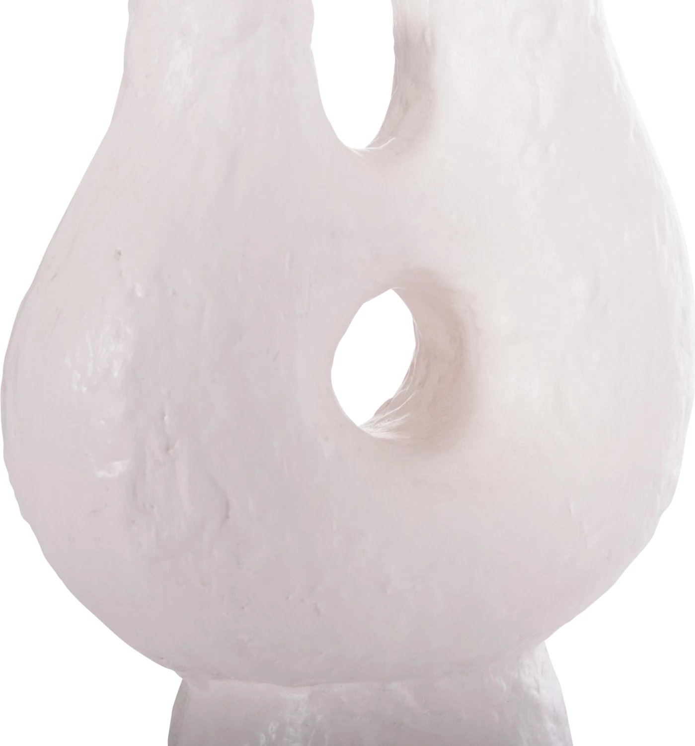 Vazo dekorative tavoline NAMENTIS FH4665.02S, terrakotë, ngjyrë e bardhë, 26x15x32.5cm