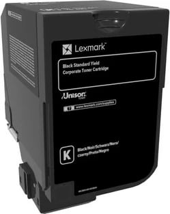 Toner Lexmark 74C2SKE, Origjinal, E zezë Toner Lexmark 74C2SKE, Origjinal, E zezë