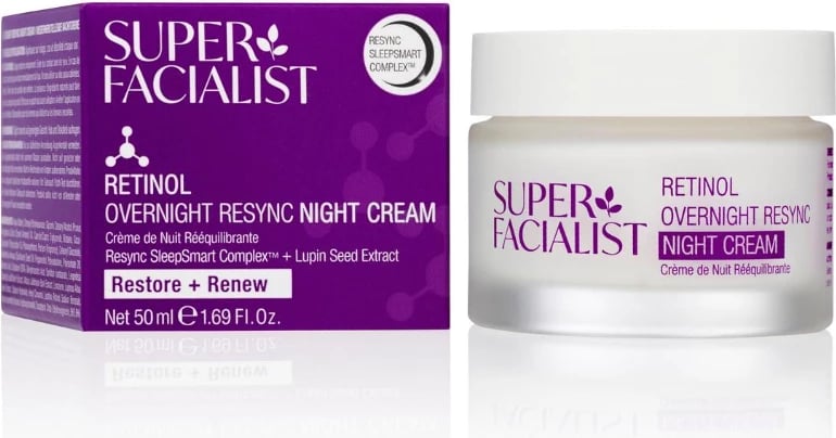 Krem nate Super Facialist Retinol Overnight Resync Night Cream, 50 ml