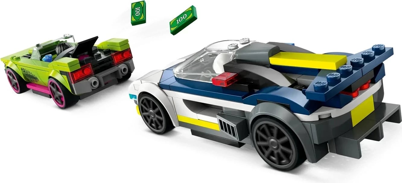 Set LEGO City 60415 Police Car and Muscle Car Chase
