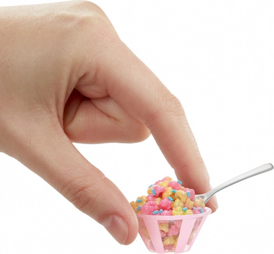 Set lodrash miniaturë MGA Miniverse Make It Mini Foods, 24 copë, plastikë