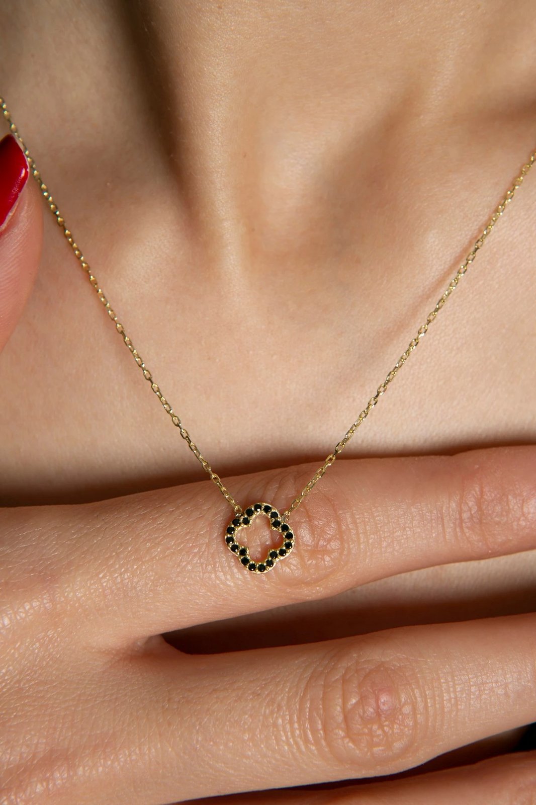 Qafore argjendi Elika Silver, ngjyrë ari, FA183004