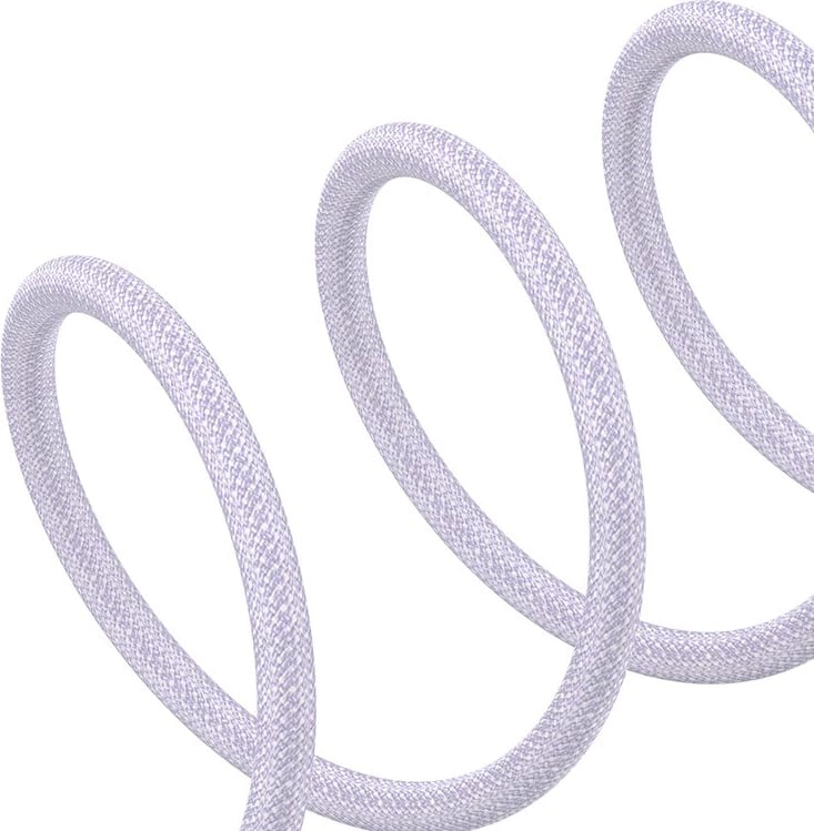 Kabllo Baseus Gem USB në IP, 2.4A, 1 m, Vjollcë