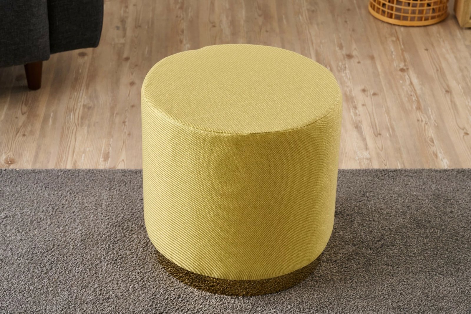 Puf Atelier del Sofa, ngjyrë e verdhë, Göcek