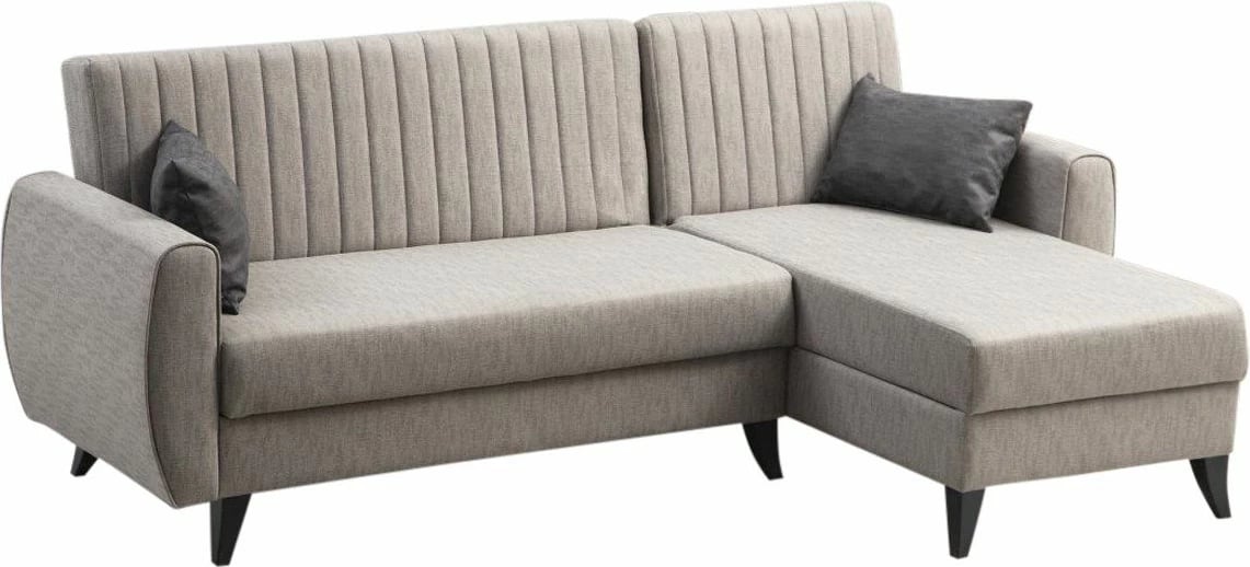 Kënd-sofë krevati Atelier del Sofa, Alkon, ngjyrë gri e çelët