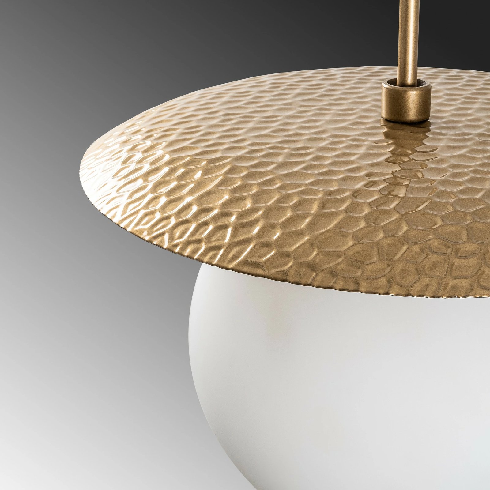 Llambë tavani Opviq, Anemon, ngjyrë ari, 30cm