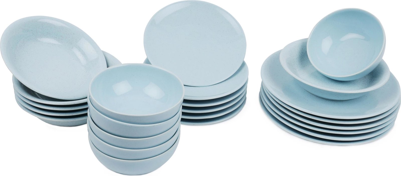 Set enësh për drekë (24 copë), Hermia Concept, HR24Y2148803, ngjyrë tyrkiz