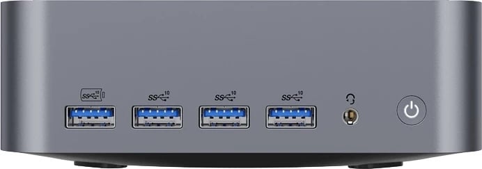 Kasë mini PC GEEKOM GT1-MEGA, Intel Core U5-125H, 32GB RAM, 1TB SSD, Windows 11 Pro, Gri