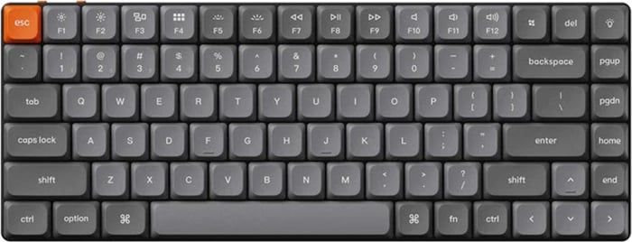 Tastierë mekanike wireless Keychron K3 Max, 75%, RGB, Gateron Brown, e zezë