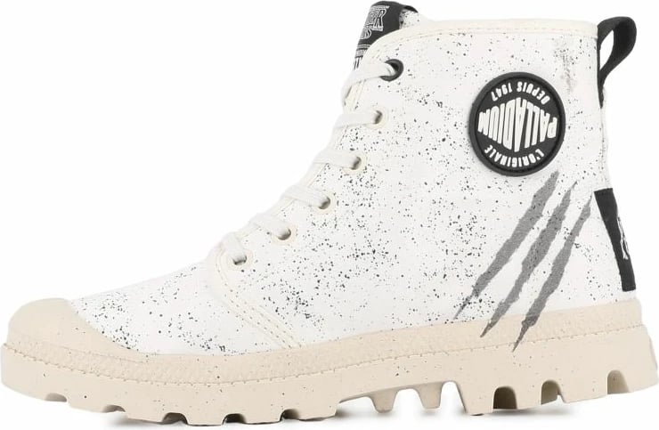 Këpucë Palladium unisex, të bardha