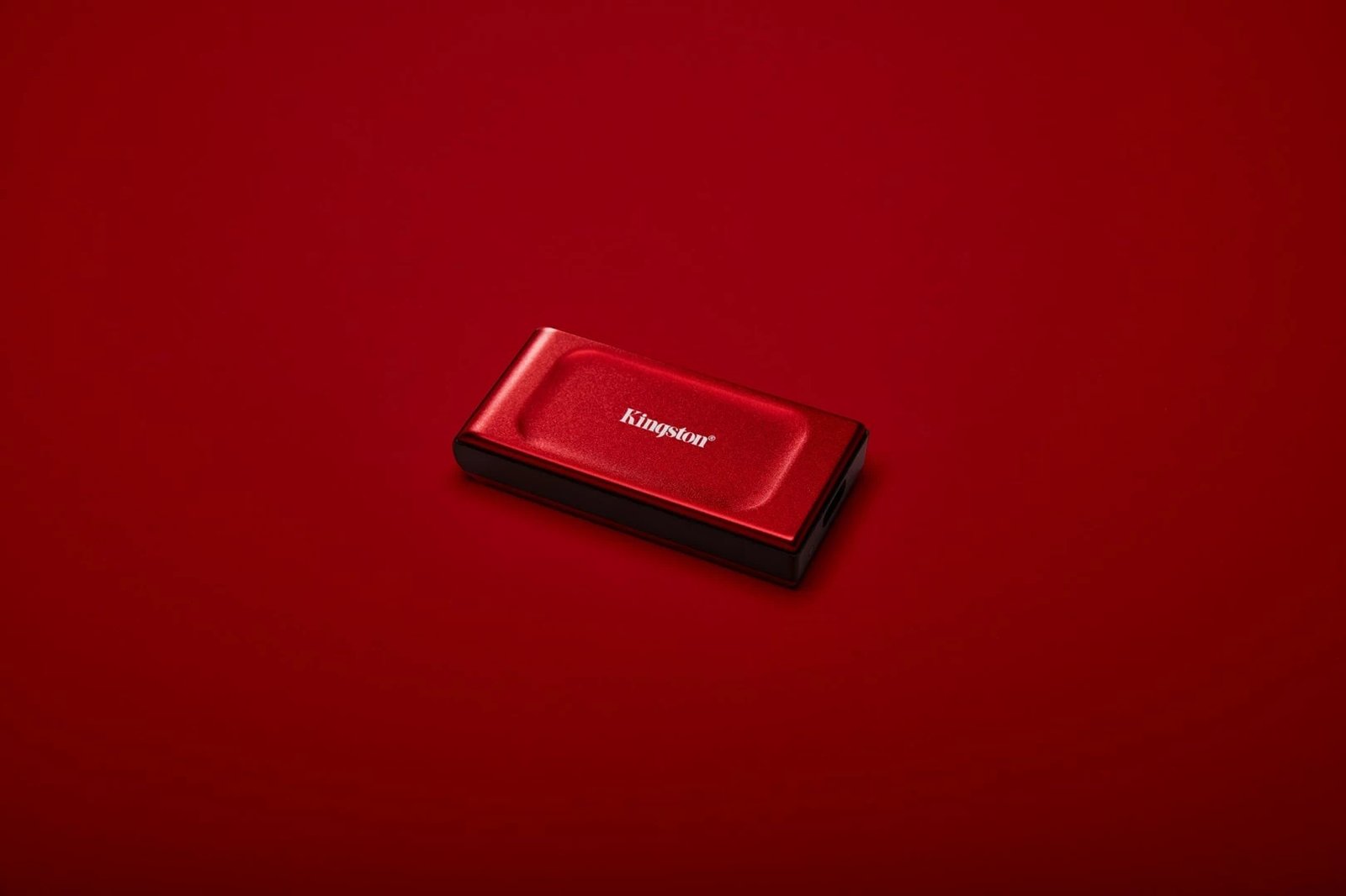 Disk i jashtëm SSD Kingston XS1000, 1TB, USB 3.2 Gen 2, Kuq