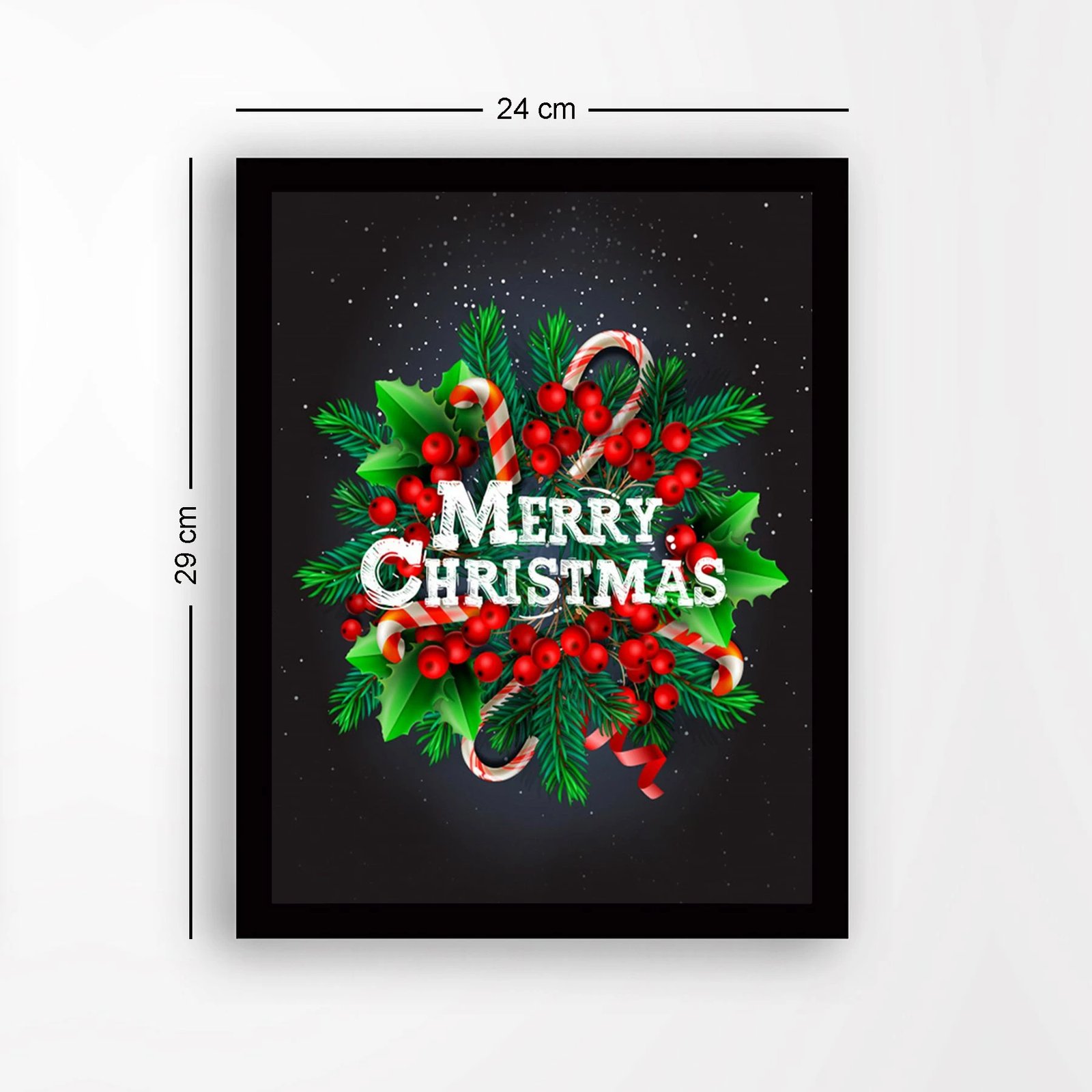 Pikturë dekorative me kornizë MDF, shumëngjyrëshe, Wallity, SC418624, 24x29cm