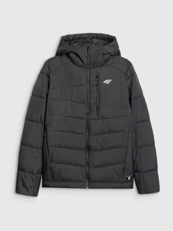 Jakne trekking për femra 4f, gri