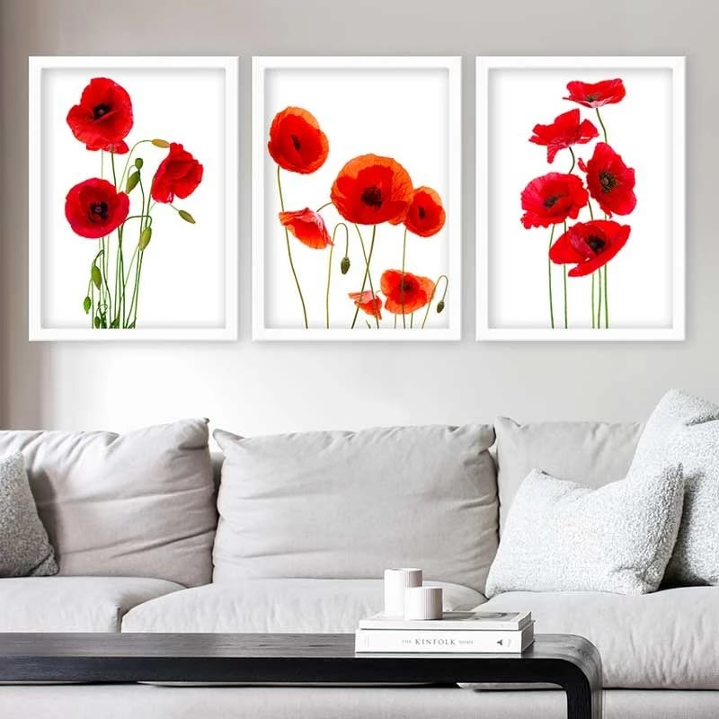 Set pikturash dekorative me kornizë, 3 copë, Wallity, 3BC_2128030_3545