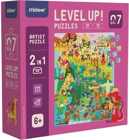 Puzzle Mideer Level Up 7 Artist 208-252 pjesë