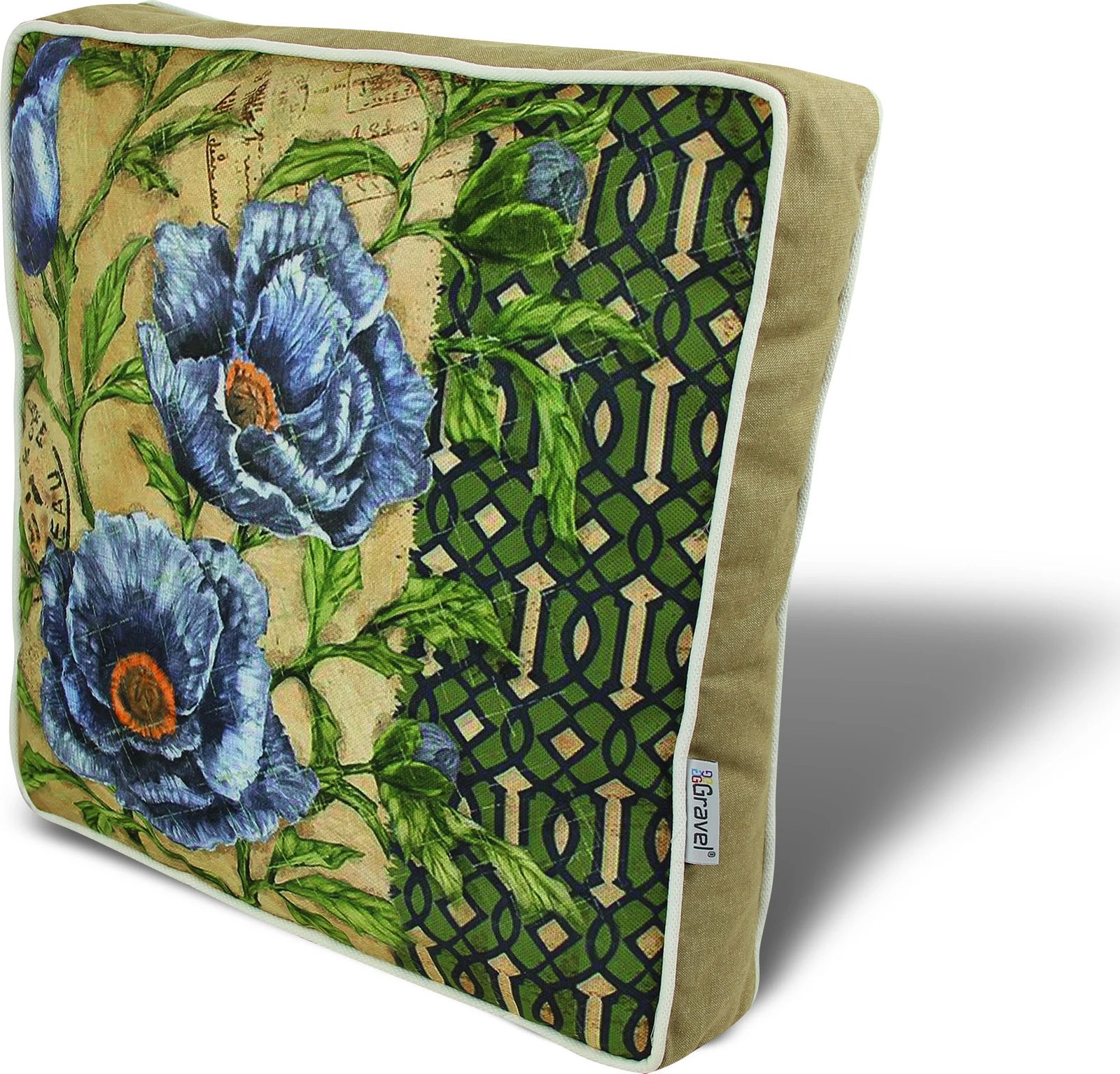 Jastëk dekorativ Aberto Design, YM1031, shumëngjyrësh, 42x42cm