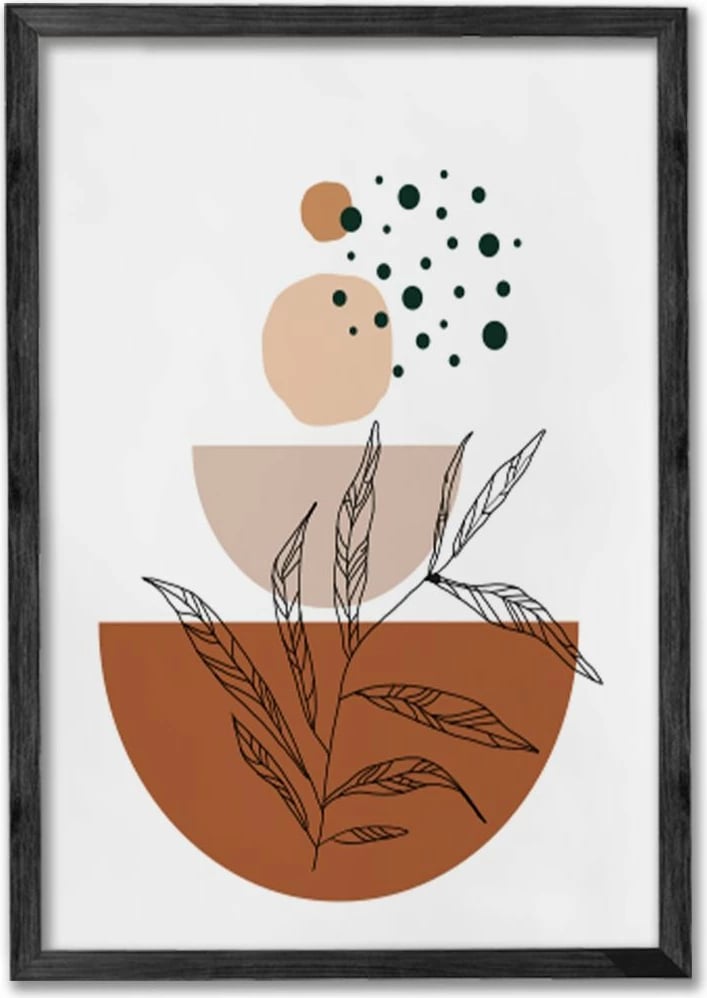 Set pikturash dekorative me kornizë, 3 copë, Wallity, Ersy3Syhcrv32