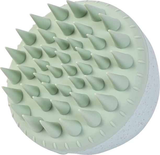 Furçë masazhuese për skalp dhe shamponim Sister Young Aura Scalp Massager Shampoo Brush për femra Mint, 1 copë