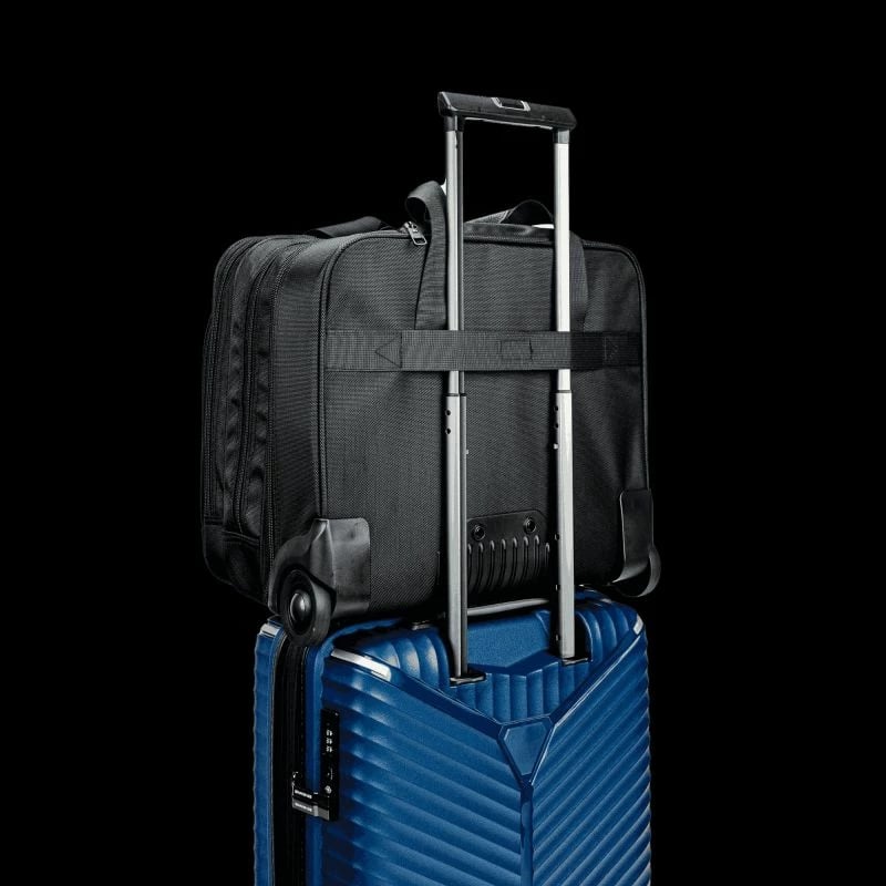 Çantë me rrota SwissBags për femra e meshkuj, e zezë Çantë me rrota SwissBags për femra e meshkuj, e zezë