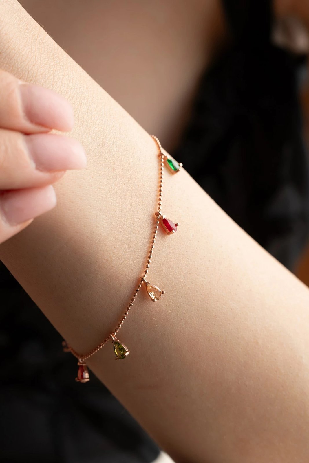 Byzylyk argjendi, ngjyrë rozë ari, Jumeon, NRZ1052