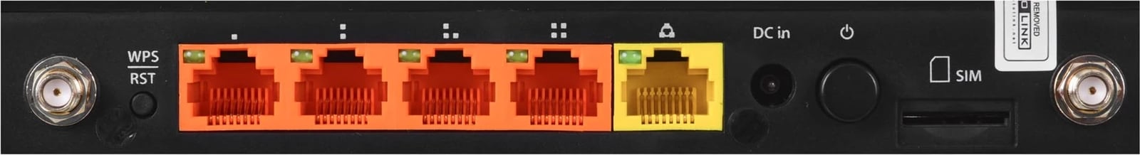 Router TOTOLINK LR1200 AC1200 me slot për SIM, i bardhë